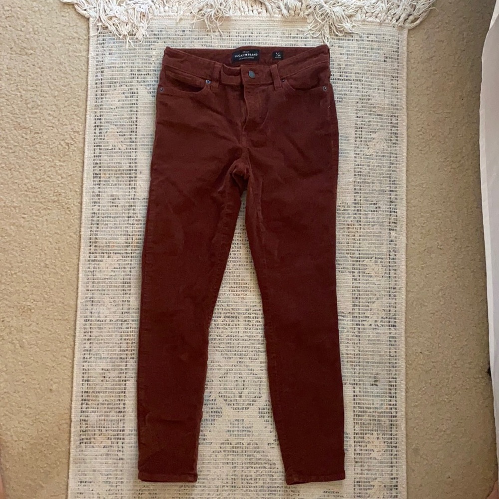 Lucky Brand Ava Skinny Jeans - Corduroy